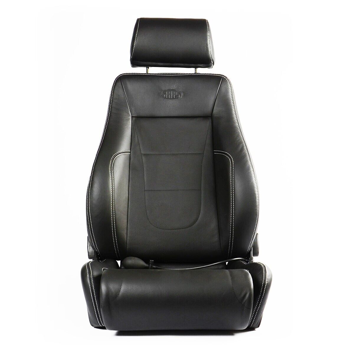 SAAS Trax 4X4 Seat (1) With Rails Premium Black Leather ADR Compliant