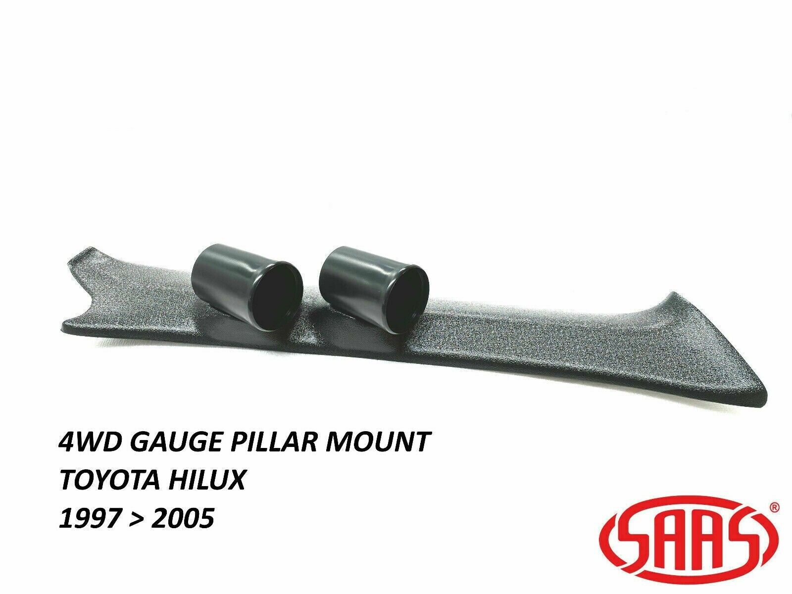 SAAS Pillar Pod Gauge Package for Toyota LN Hilux 1997>2005 Boost & EGT Gauges