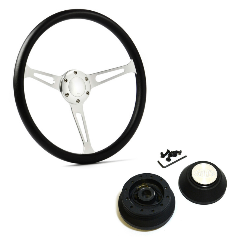 SAAS Classic Steering Wheel 380mm & Boss Kit For Holden HJ 1971 - 1980