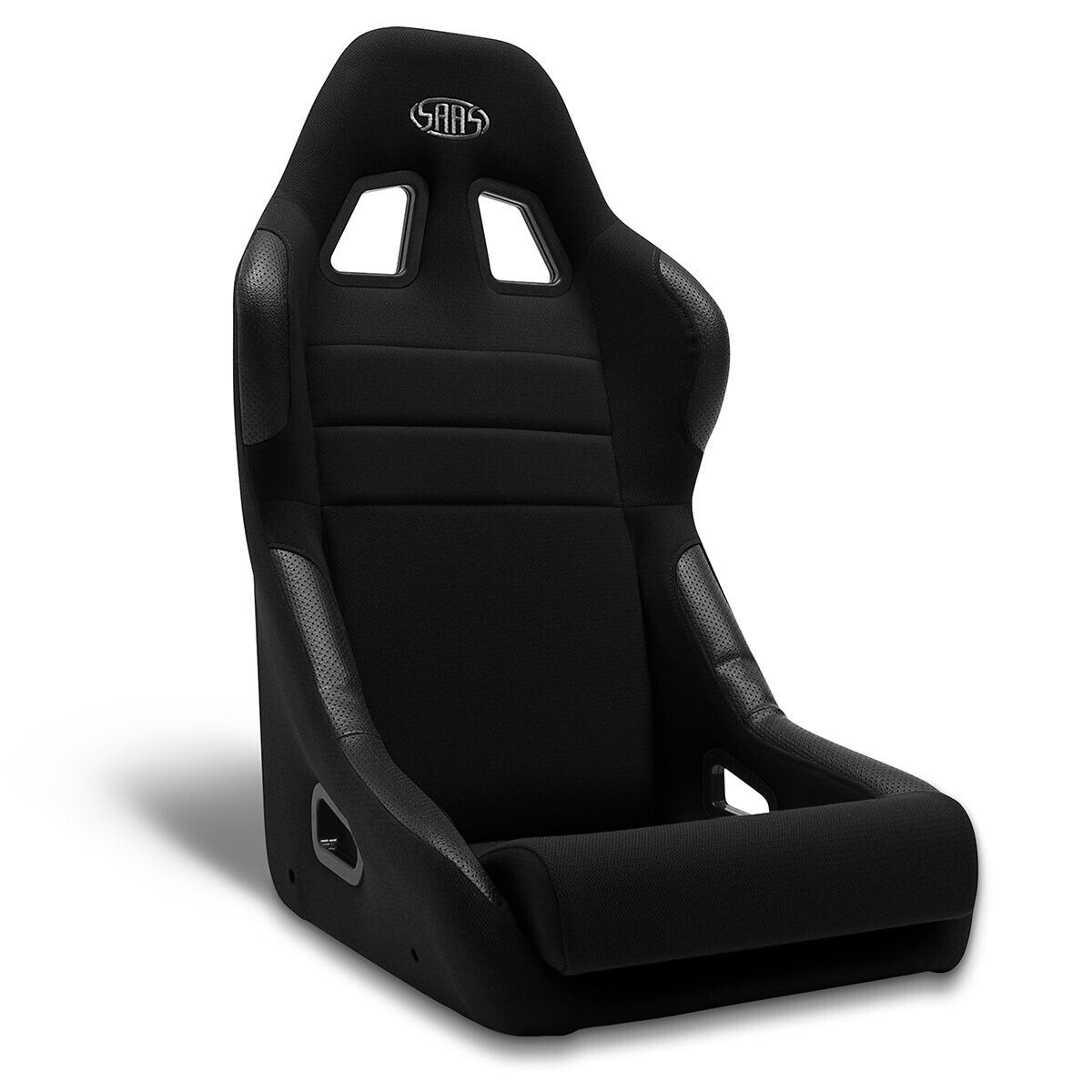 SAAS Universal Seat (1) Fixed Back Mach II Black ADR Compliant