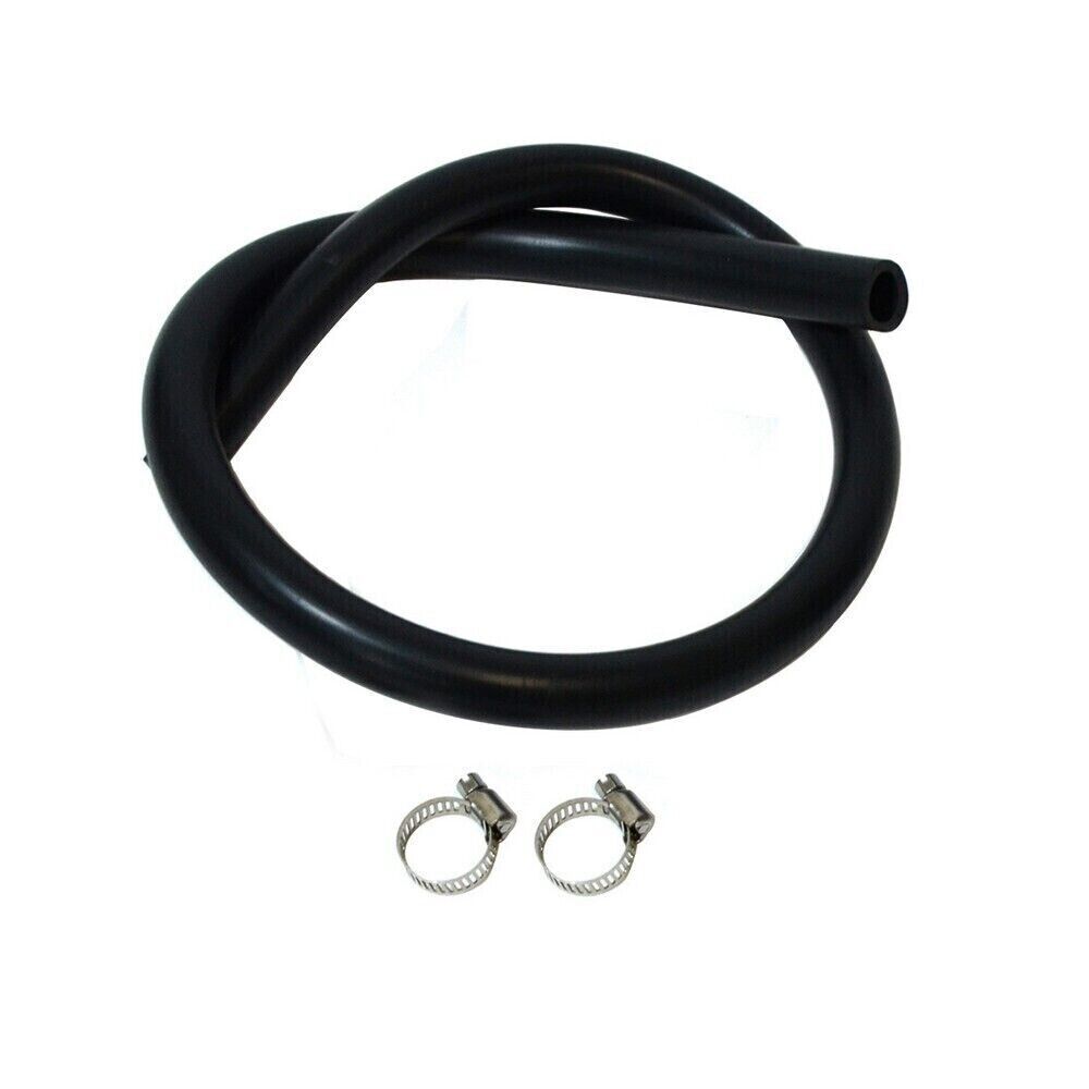 SAAS Oil Resistant Rubber Hose 19mm 3/4 IDx1M + 2 Clamps for SAAS/Trax Catch Can