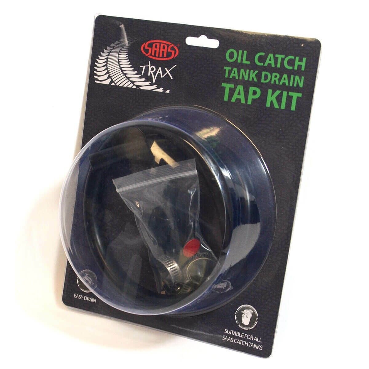 SAAS PD1001 Oil Catch Tank Petcock Drain Tap Kit for SAAS Catch Cans