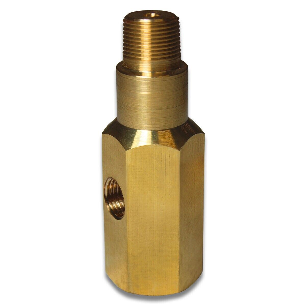 SAAS Adapter Oil Pressure Gauge 1/4 NPT Brass TPiece Sender for EA>EL BA BF FG