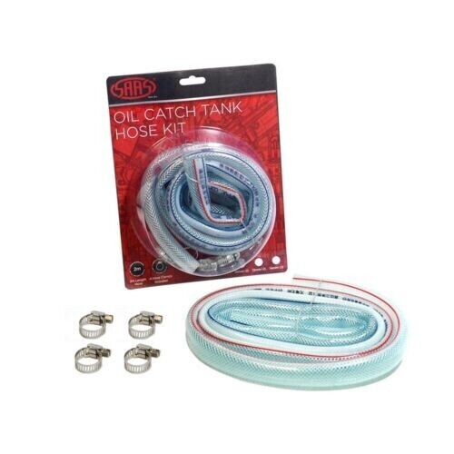 SAAS Oil Catch Tank Hose Kit allows to Remotely Locate Tank 10mm ID 2 meters