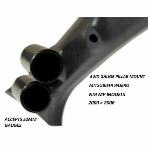 SAAS Pillar Pod Gauge Package for Pajero NM MP 2000 > 2006 Boost & EGT Gauges