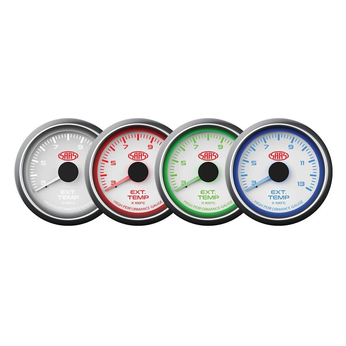 SAAS Gauge Dash Pod Boost & EGT Pyro Exhaust Temp Gauges for BA BF Falcon XR6