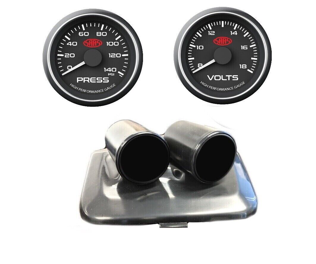 Gauge Dash Pod Gauge Package for Holden VE SV6 SS SSV Series 1/2 Oil Press Volts