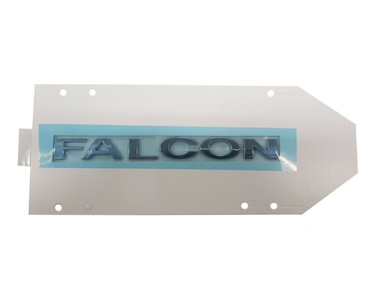 Genuine Ford Falcon BA/BF/FG/FGX "FALCON" Badge / Nameplate Chrome