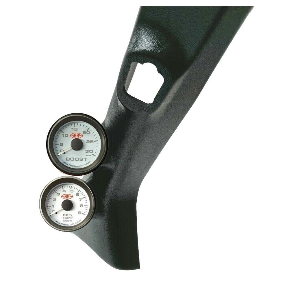 SAAS Pillar Pod / Gauge Package for Mazda BT50 2015 > 2020 Boost & EGT Gauges