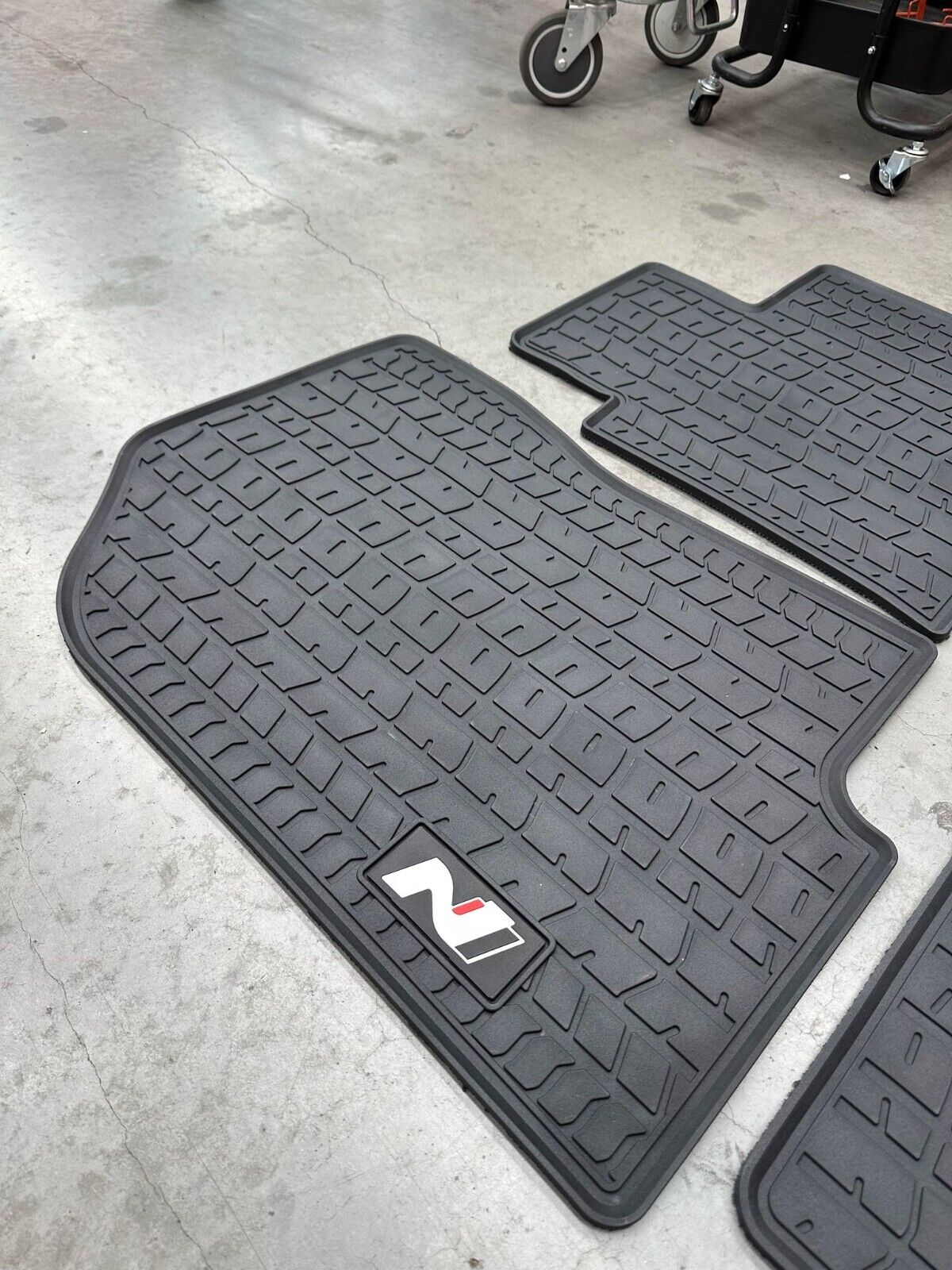 Genuine Hyundai i20 N Tailored Rubber Floor Mat Set of 4