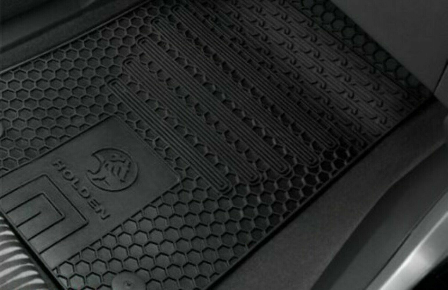 Genuine GM Holden Front Rubber Floor Mats Set of 2 Suit RG Colorado 2012-2014