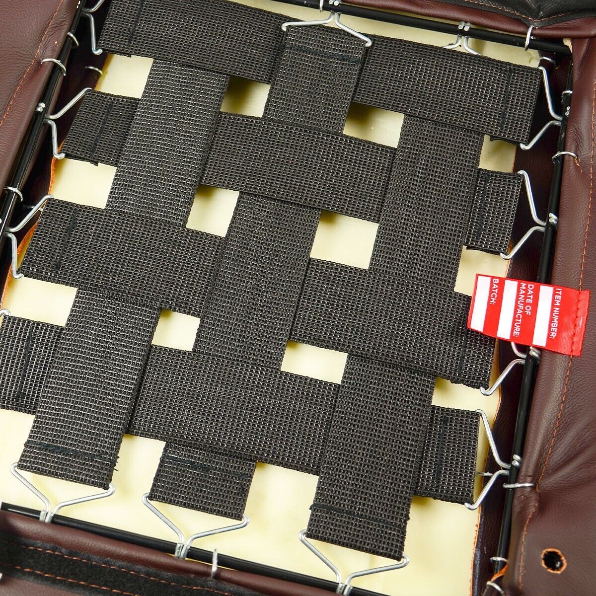 SAAS Trax 4X4 Seats (2) Premium Brown Leather ADR Compliant