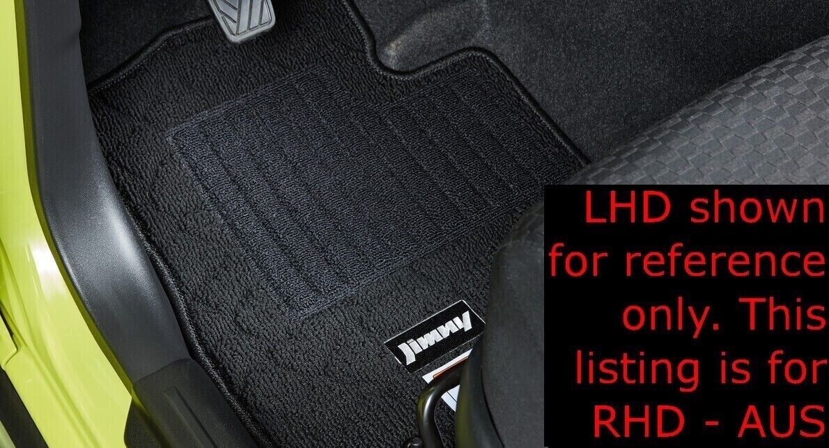 Genuine Suzuki Jimny 3 Door Carpet Floor Mats Set of 4 Manual Only 2019-Onwards