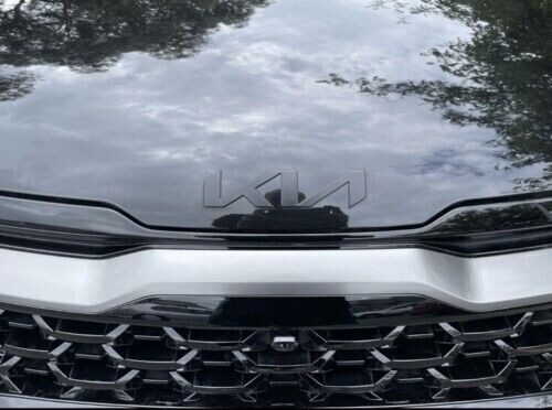 Genuine Blackout Badge Kit For Kia NQ5 Sportage Full Kit Front & Rear Set of 3