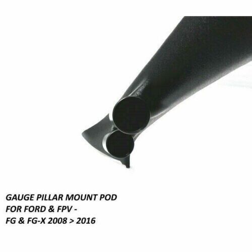 SAAS Pillar Pod Gauge Kit for Ford FPV FG FGX Turbo Boost >20 PSI Oil Pressure