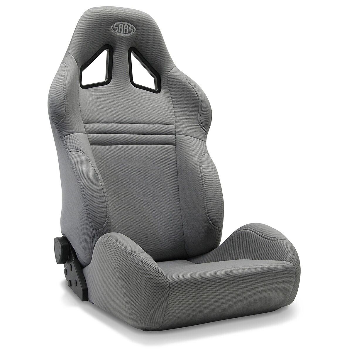 SAAS Universal Kombat Seats (2) Dual Recline Charcoal ADR Compliant