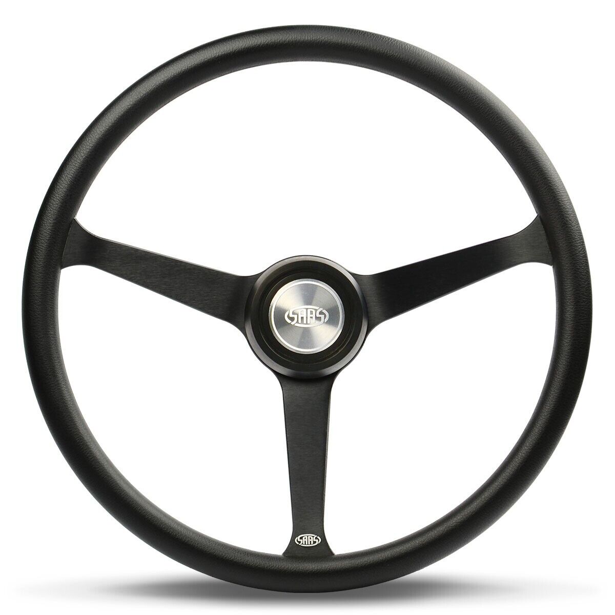 SAAS Deep Dish Steering Wheel Kit Including Deep Dish Horn Button Poly 380mm