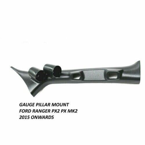 SAAS Pillar Pod Gauge Package for Ford PX2 PX3 Ranger 2015 > 2020 Boost & EGT