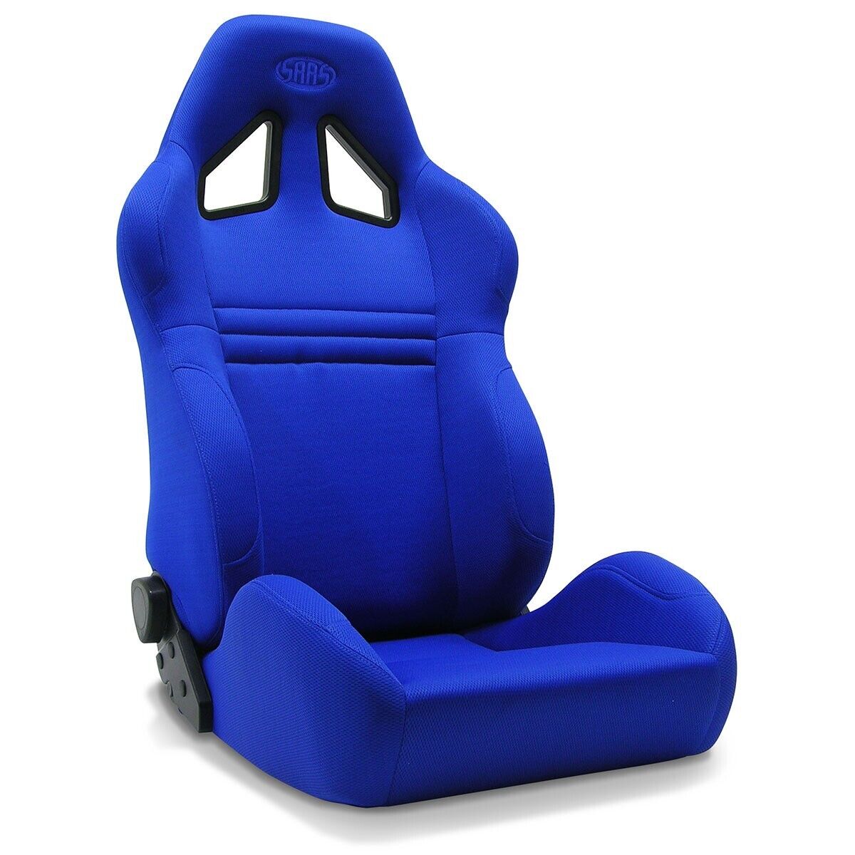 SAAS Kombat Seats (2) With Sliders Dual Recline Blue ADR Compliant