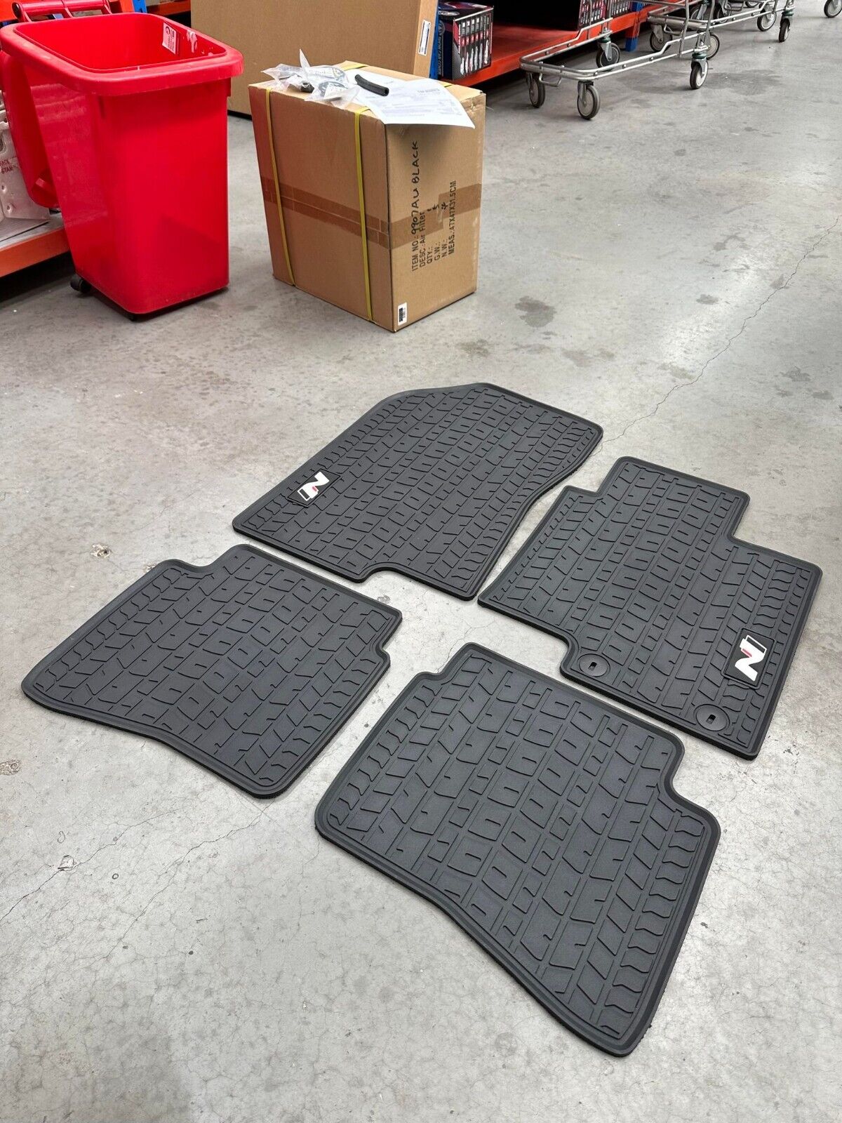 Genuine Hyundai i20 N Tailored Rubber Floor Mat Set of 4