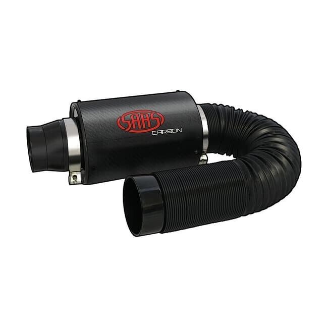 SAAS Performance Matte Carbon Fibre Air Filter Universal Cold Air Intake 76mm