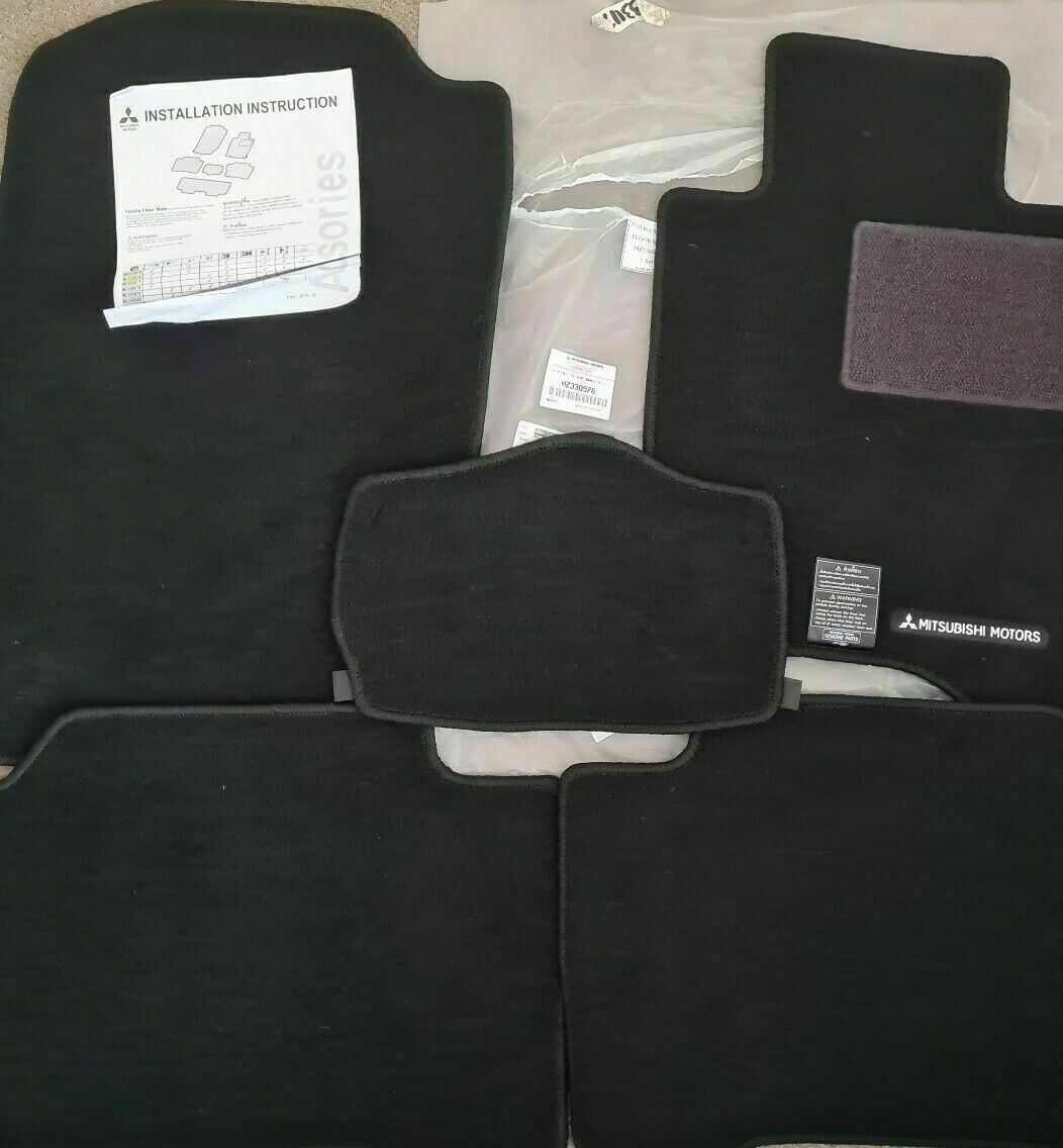 Genuine Mitsubishi Pajero Sport 5 Seater Carpet Floor Mats (Set of 4) 2015-Curre