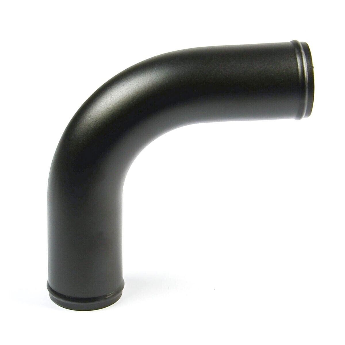 Genuine SAAS Aluminium Pipe with Black Powder Coat 76mm Diameter x 90 Degree