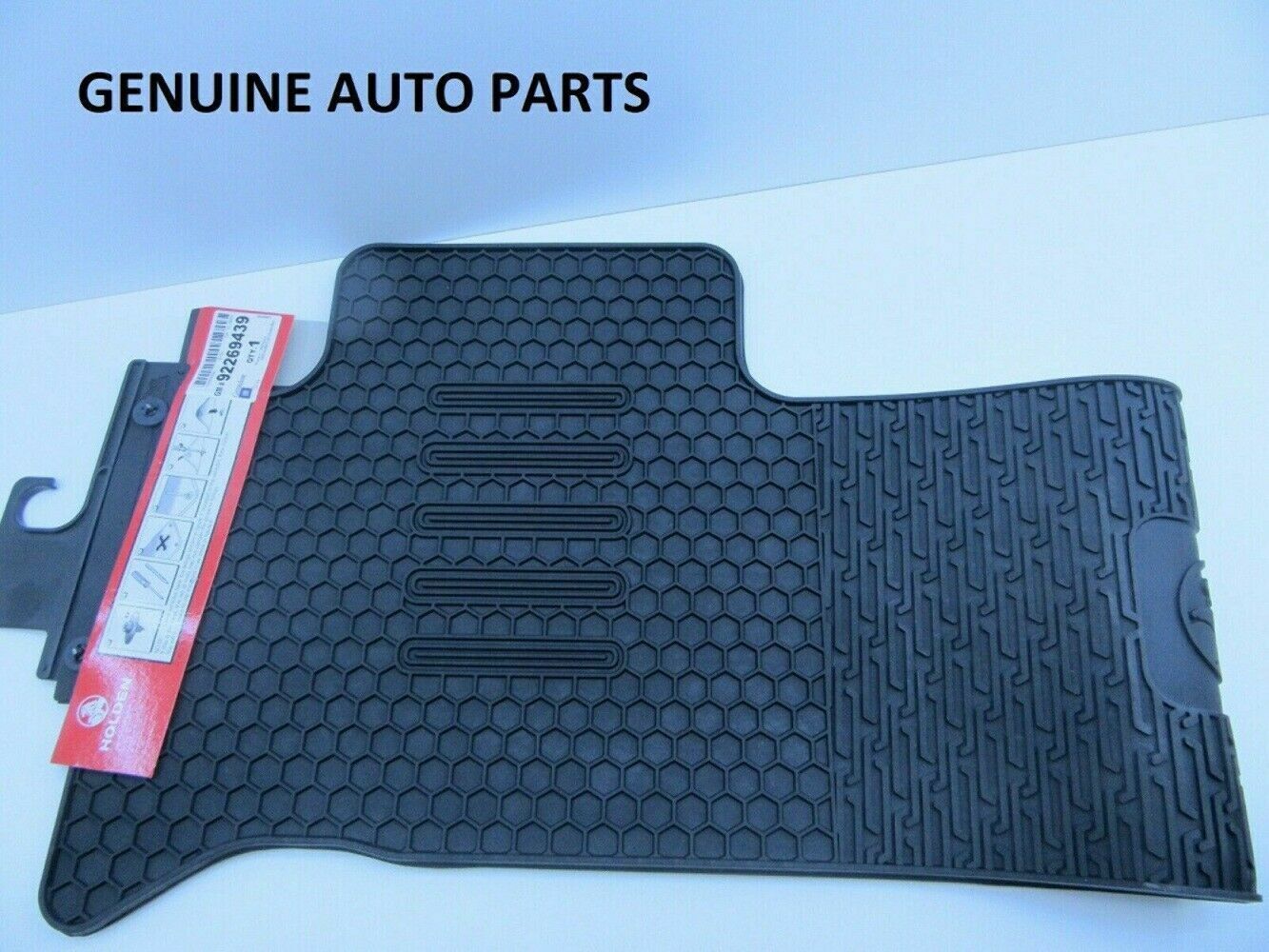 Genuine Holden Colorado RG Front & Rear Rubber Floor Mat (Set of 4) 2012-Current