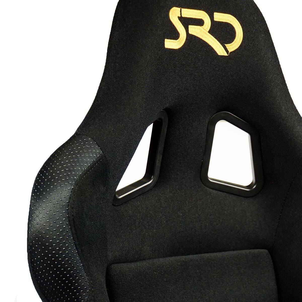 SAAS Universal SRD Seats (2) With Sliders SR4 Race Fixed Back