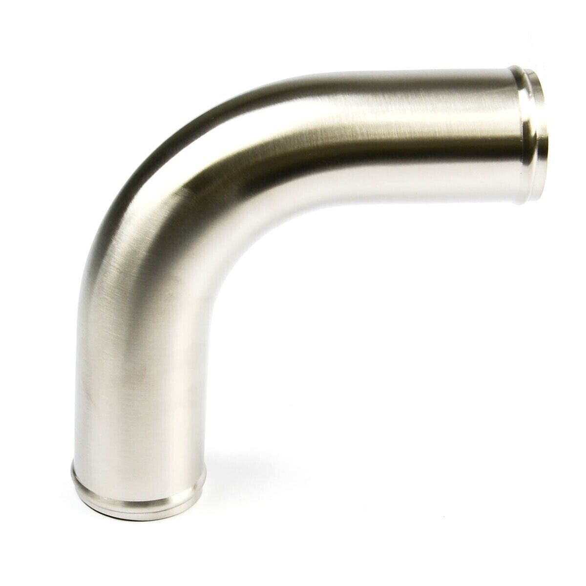 Genuine SAAS Stainless Steel Pipe with Brushed Finish 76mm Diameter x 90 Degree