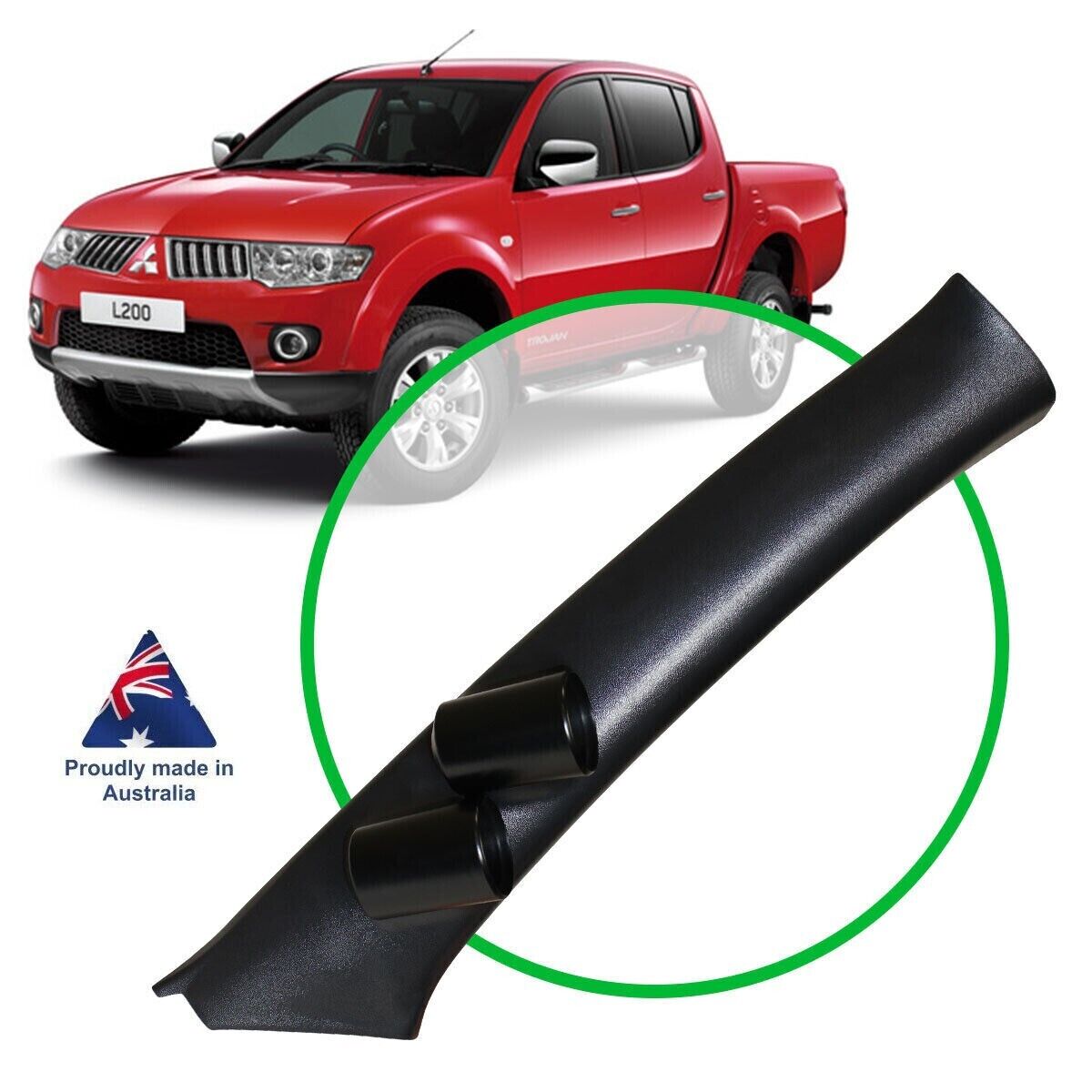 SAAS Pillar Pod / Gauge Package for Mitsubishi Triton MN 2009>2015 Boost & EGT