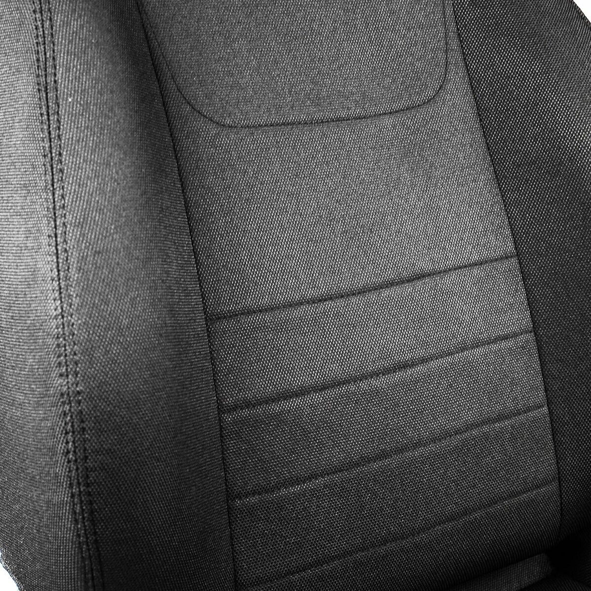 SAAS 4X4 Seat (1) With Sliders Black Cloth ADR Compliant