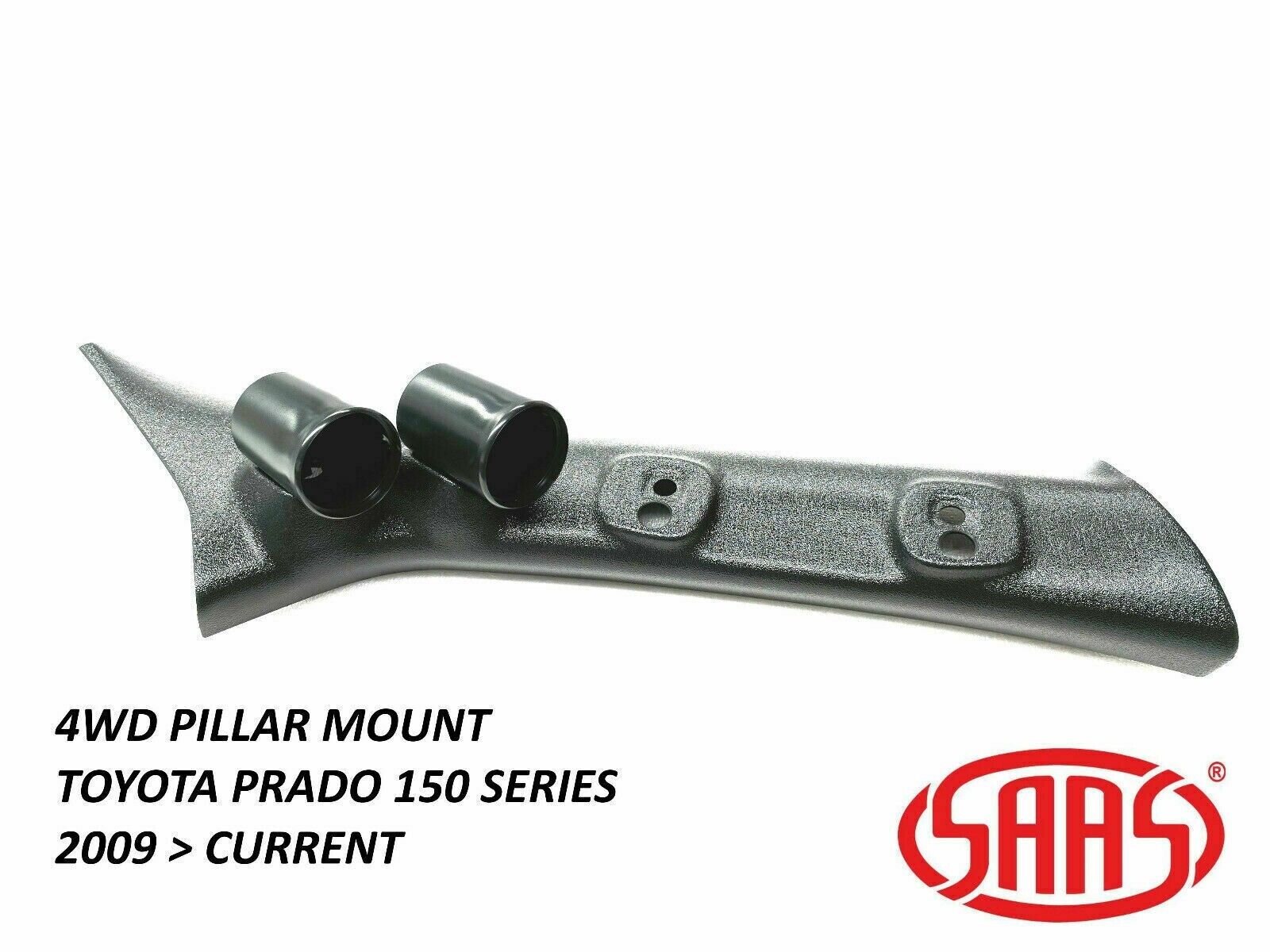 SAAS Pillar Pod Gauge Package for Toyota Prado 150 Series 2009 On Boost & EGT