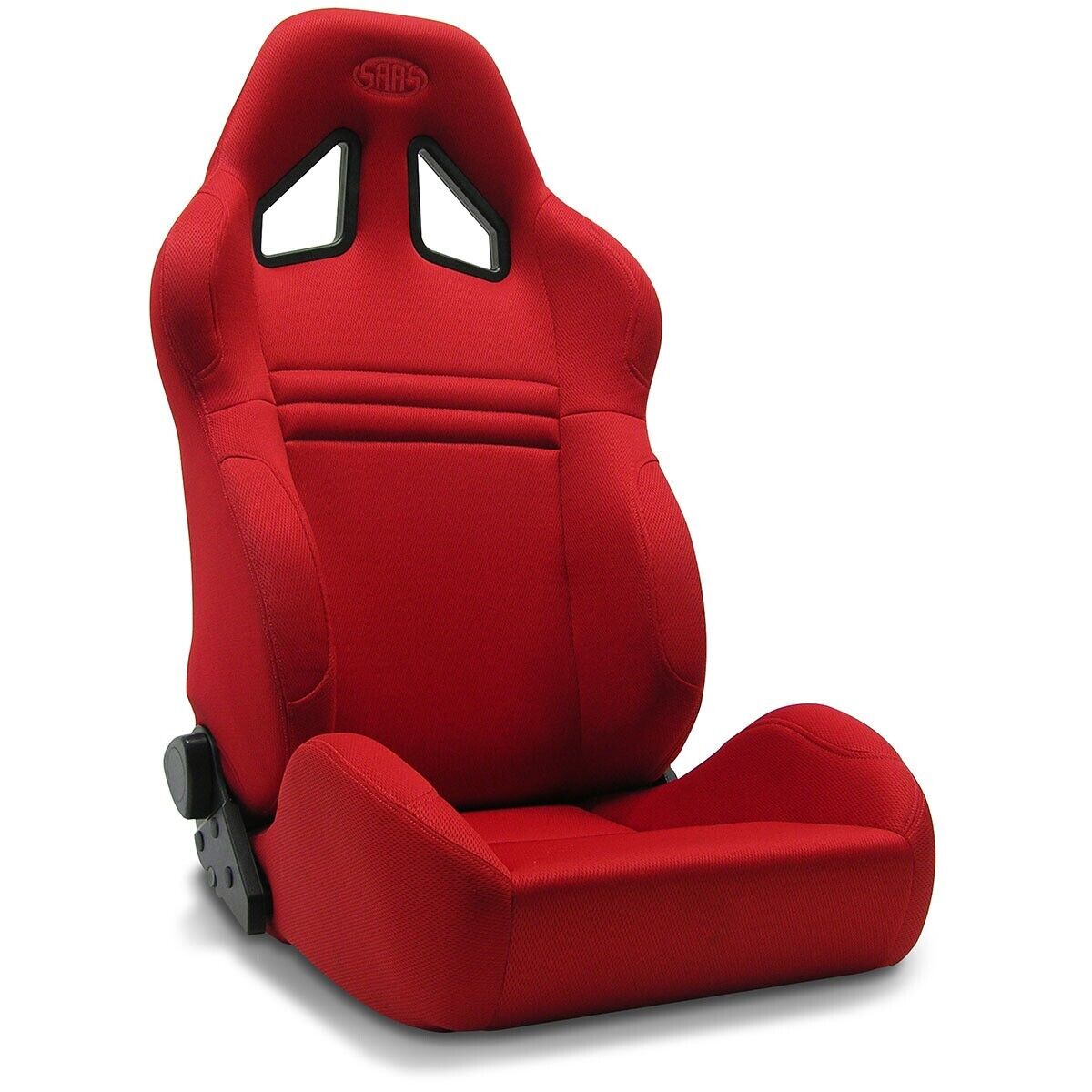 SAAS Kombat Seats (2) With Rails Dual Recline Red ADR Compliant