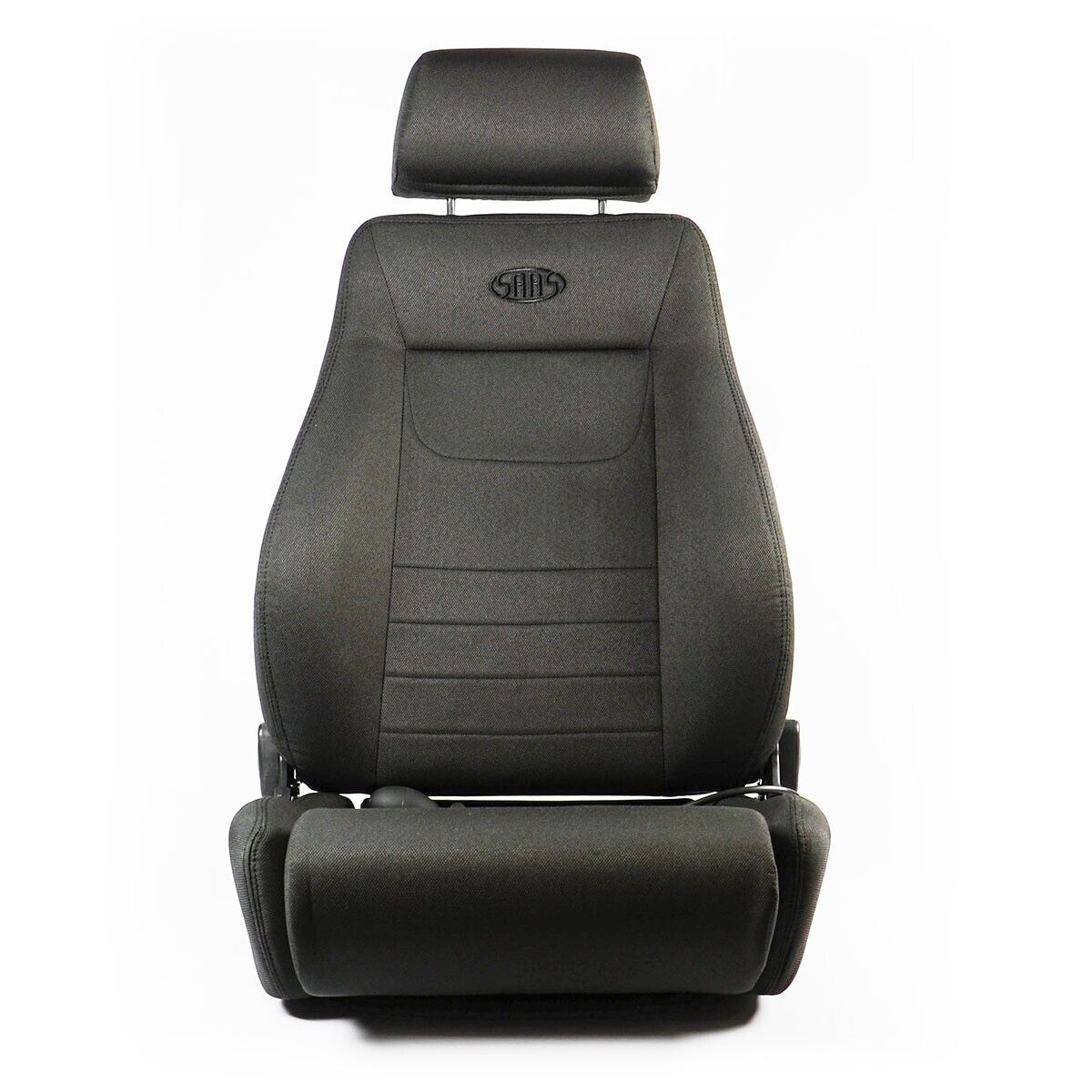 SAAS 4X4 Seats (2) With Sliders Black Cloth ADR Compliant