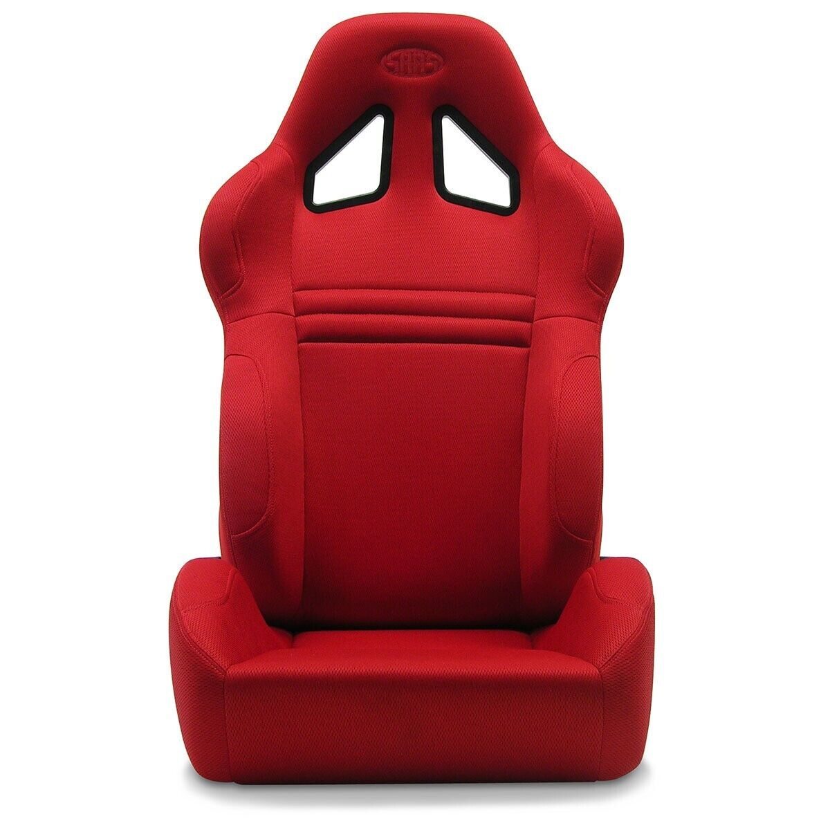 SAAS Kombat Seats (2) With Sliders Dual Recline Red ADR Compliant