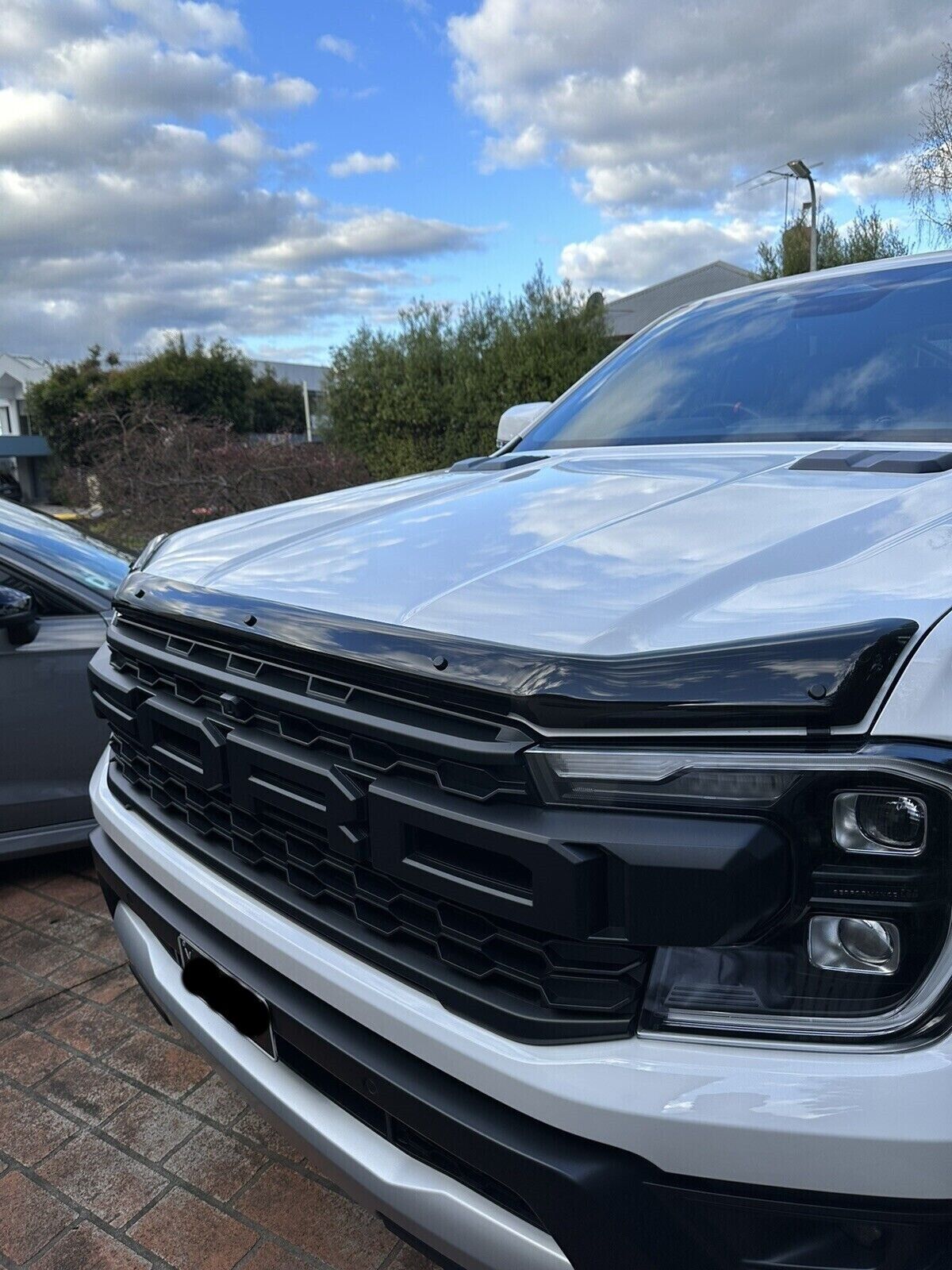 Genuine Next Gen Ford Ranger Slimline Weather Shields & Bonnet Protector Package