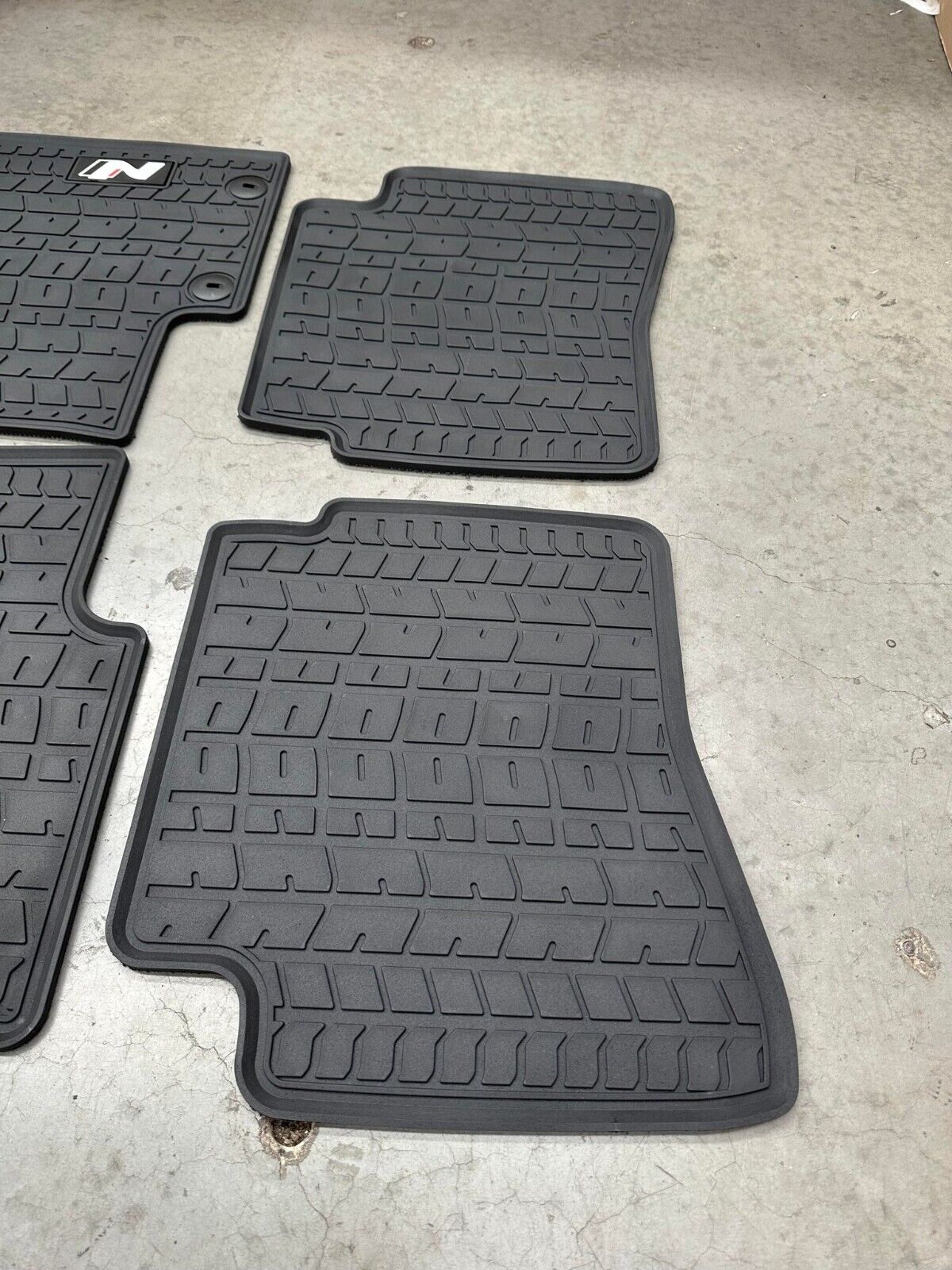 Genuine Hyundai i20 N Tailored Rubber Floor Mat Set of 4