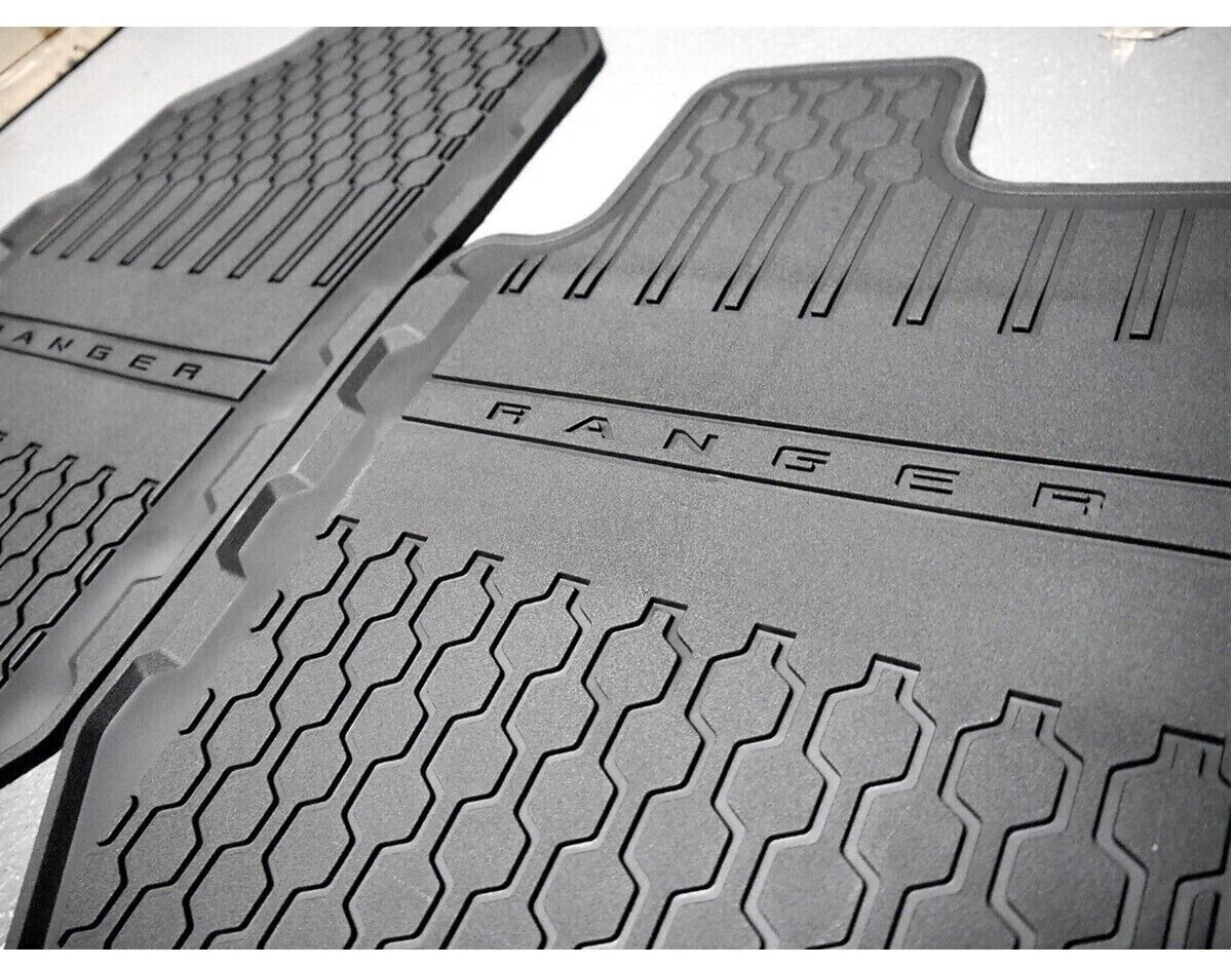 Genuine Ford PX Ranger 2011 - 2015 Rubber Floor Mats Crew Cab Set Of 5