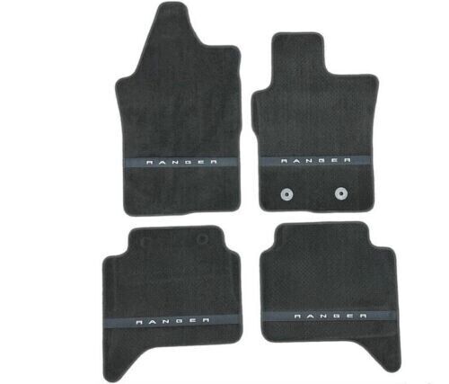 Genuine Ford Next-Gen Ranger XLS XLT Sport Premium Carpet Mat Set Front & Rear