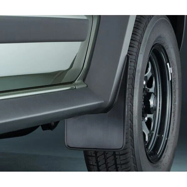 Genuine Suzuki Jimny 3 & 5 Door Mud Flap Set - Front (Black) MY19 Onwards