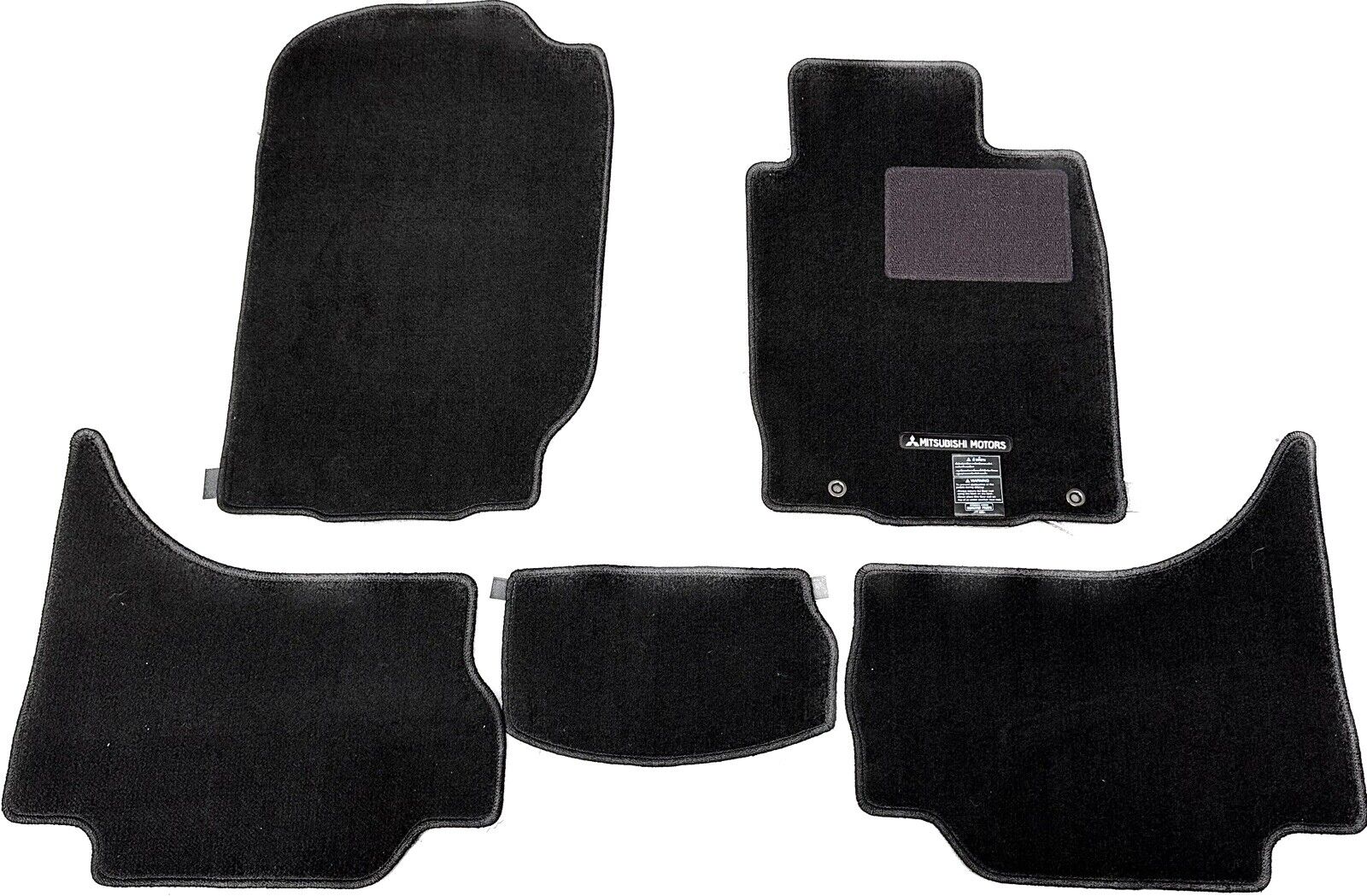 Genuine Mitsubishi Triton MQ Carpet Floor Mat (Set of 5) 2015-Current