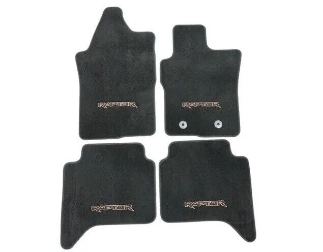 Genuine Ford Next-Gen Ranger Raptor Premium Carpet Mat Set Front & Rear 22-23