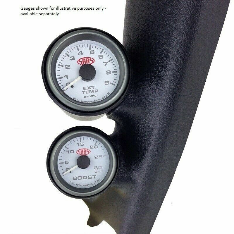 SAAS Gauge Pillar Pod for Toyota Landcruiser 70 Series 52mm Gauges 2016 > On