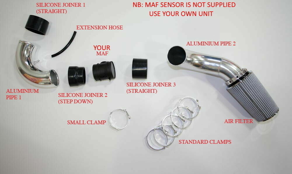 Cold Air Intake Kit VE for SS SSV Redline Thunder Z Series 6L LS2 LS3 S1 S2