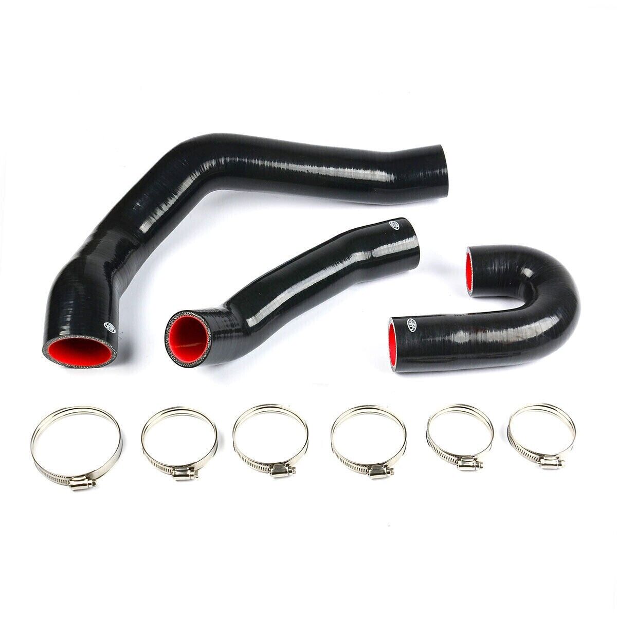 SAAS SSH3401-KIT Silicone 3 Intercooler Pipe & Clamp Kit for NT NS Pajero 3.2L