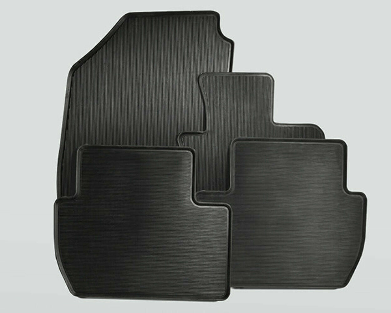 Genuine Mitsubishi Triton Rubber Mat Set - Front & Rear