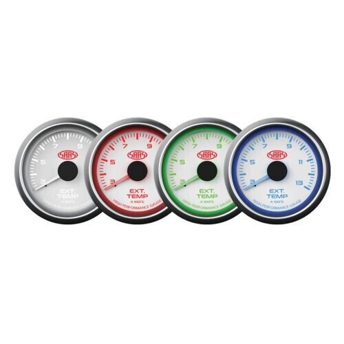 SAAS Pillar Pod Gauge Package for Toyota LN Hilux 1997>2005 Boost & EGT Gauges