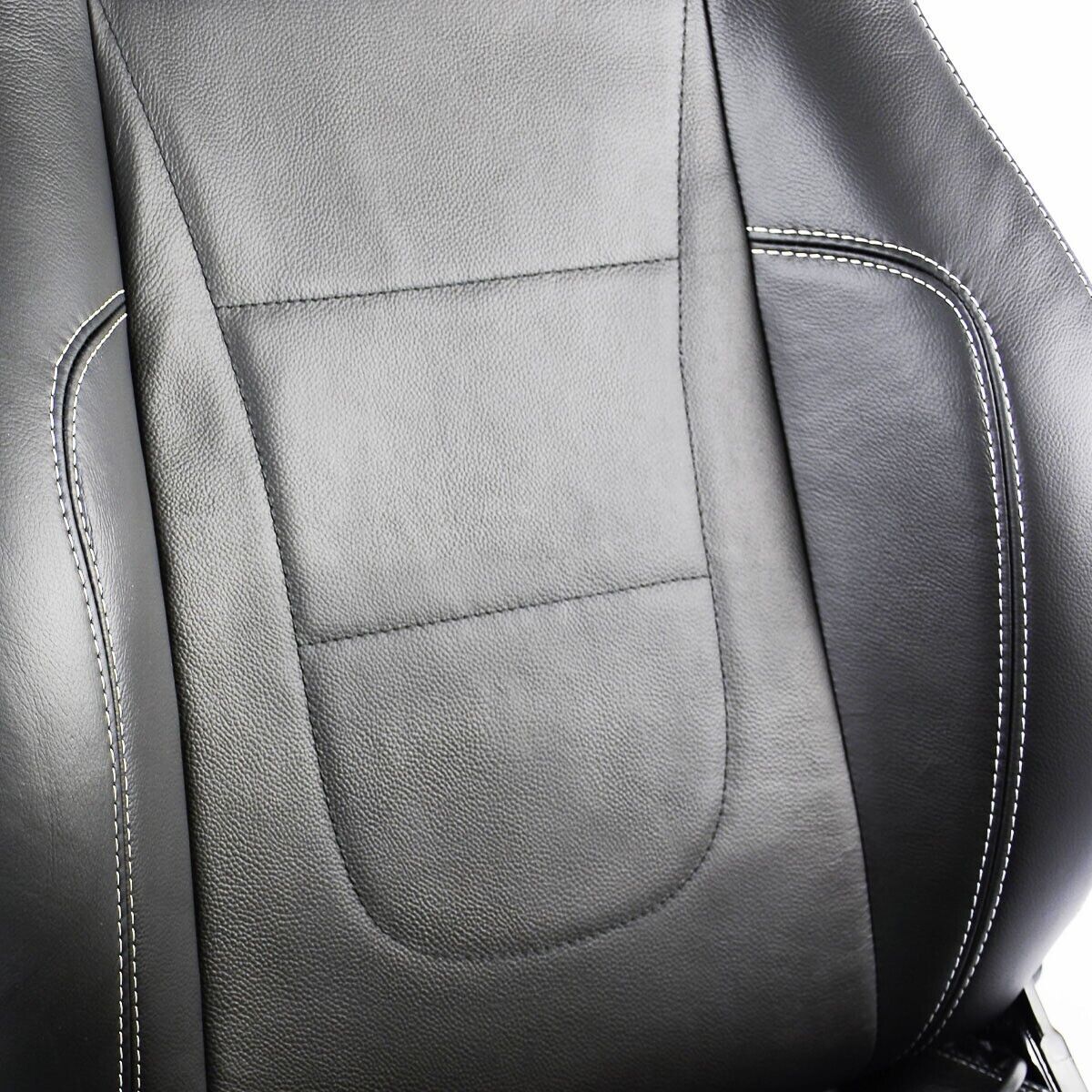 SAAS Trax 4X4 Seat (1) With Rails Premium Black Leather ADR Compliant