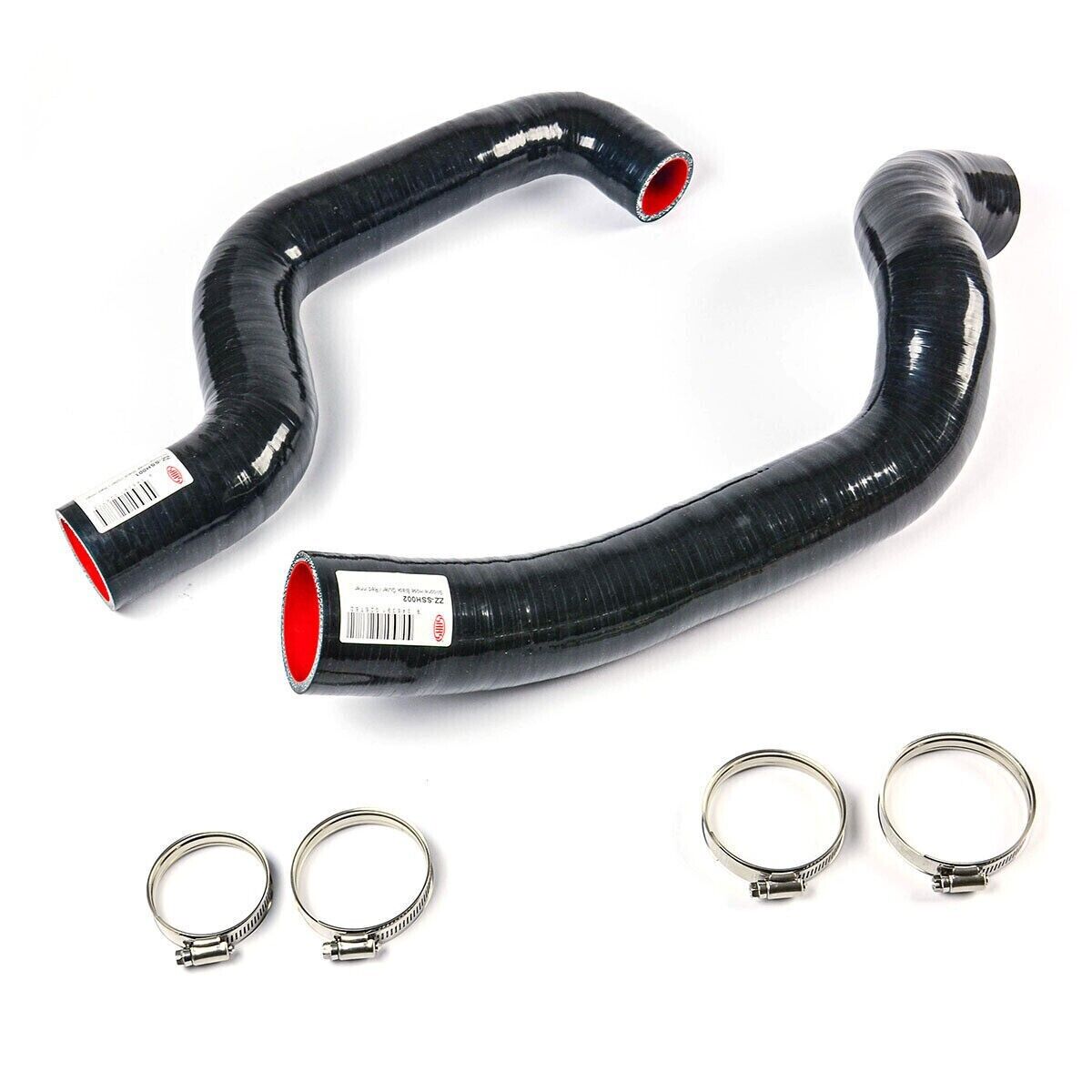 Genuine SAAS Silicone Intercooler 2 Pipe & Clamp Kit for Ranger/BT50 2.2L